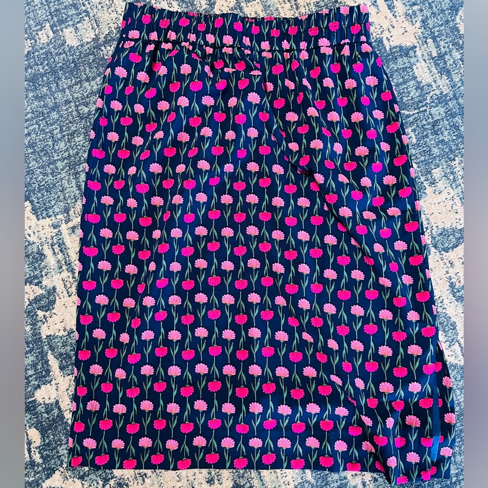 J.Crew Midi Chiffon Tulip skirt